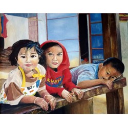 Niños vietnamitas